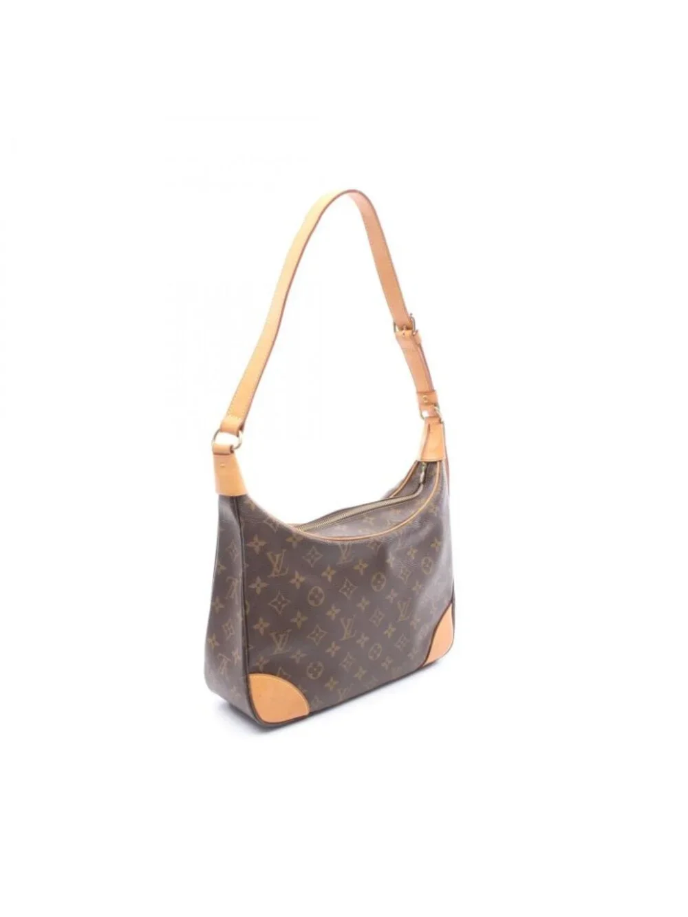 Louis Vuitton Shoulder Bag Boulogne PM Monogram Canvas Leather 30